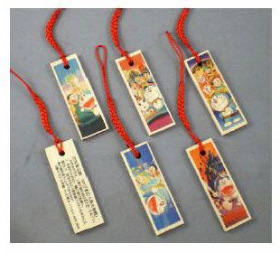 映画ドラえもん30周年木札ストラップ