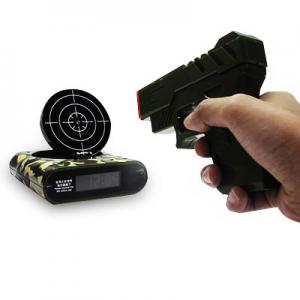 Gun Alarm Clock