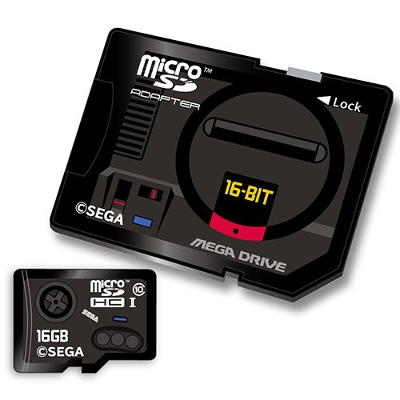 SEGAハードコレクショングッズ第1弾 microSDHCカードセット