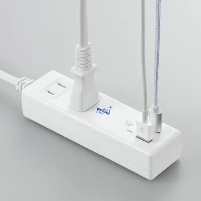 国内海外兼用 2AC2USB3.9A1m タイプC付